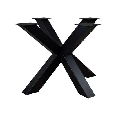 Stalen matrix zwart spinpoot 90 bij 90 cm en hoogte 72 cm (10 x 10 cm)