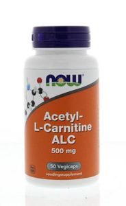 NOW Acetyl L-Carnitine 500 mg (50 vcaps)