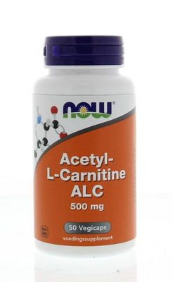 NOW Acetyl L-Carnitine 500 mg (50 vcaps)