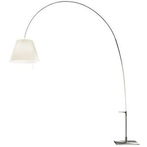 Luceplan - Lady Costanza met aanuit schakelaar vloerlamp aluminium