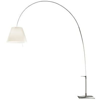Luceplan - Lady Costanza met aanuit schakelaar vloerlamp aluminium