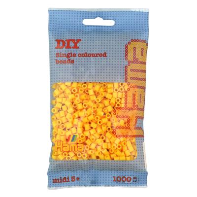 Hama strijkkralen 1000 stuks geel