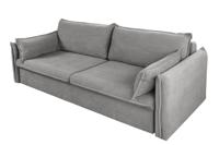 Slaapbank APPARTEMENT 215cm 3-zits corduroy grijs - 44503