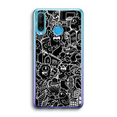 Vexx Black City : Huawei P30 Lite Transparant Hoesje