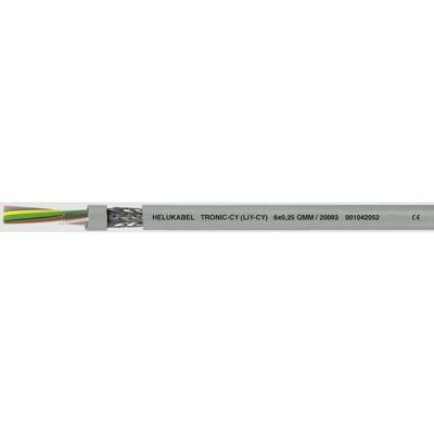 Helukabel 16028-500 Datakabel LiYCY 4 x 0.75 mm² Grijs 500 m