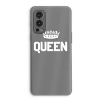 Queen zwart: OnePlus Nord 2 5G Transparant Hoesje