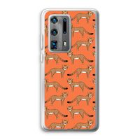 Cheetah: Huawei P40 Pro Plus Transparant Hoesje