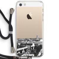 Marrakech Skyline : iPhone 5 / 5S / SE Transparant Hoesje met koord