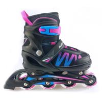 Alert inline skates maat 31-34 roze/blauw/zwart Alert inline skates maat 31-34 roze/blauw/zwart