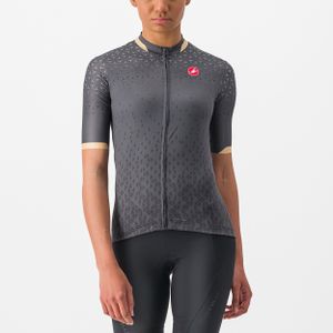 Castelli Pezzi fietsshirt korte mouw grijs dames S