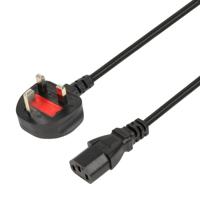 iBOX VDE SCHUKO stroomkabel 1,8 m UK-stekker