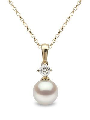 Yoko London collier en or 18ct serti de perles et de diamants