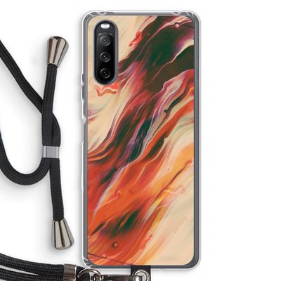 Forgotten Lands: Sony Sony Xperia 10 III Transparant Hoesje met koord