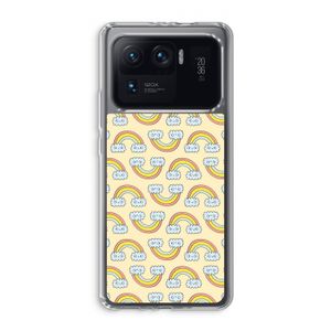 Regenboog: Xiaomi Mi 11 Ultra Transparant Hoesje