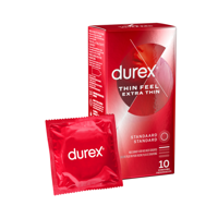 Durex Dunne Gevoel Extra Dun - Condooms - 10 Stuks