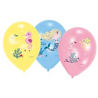 Ballonnen &apos;Be A Mermaid&apos; (6st)