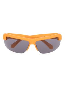 Off-White Eyewear lunettes de soleil Toledo à monture rectangulaire - Orange