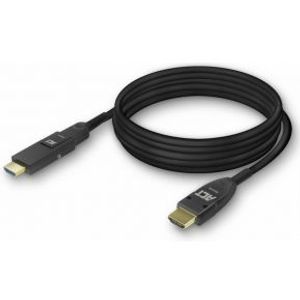 ACT 40 meter HDMI High Speed 4K Active Optical Cable met afneembare connector v2.0 HDMI-A male - HDM