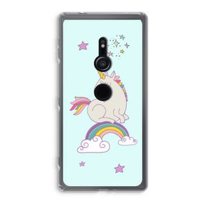 Regenboog eenhoorn: Sony Xperia XZ2 Transparant Hoesje