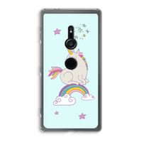 Regenboog eenhoorn: Sony Xperia XZ2 Transparant Hoesje
