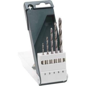 Bosch Accessories 2609255326 Hout-spiraalboorset 5-delig 2 mm, 3 mm, 4 mm, 5 mm, 6 mm 1/4 (6.3 mm) 1 set(s)