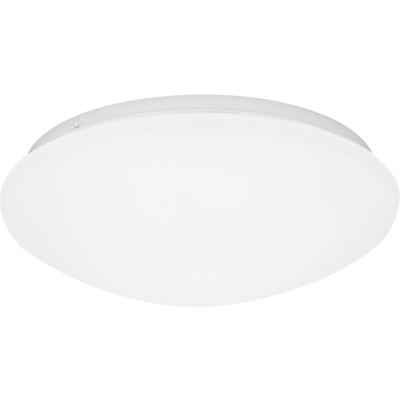 LED Plafondlamp - Velvalux - 12W 1300lm - Helder/Koud Wit 6500K - Spatwaterdicht IP44 - Opbouw - Rond - Wit