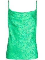 P.A.R.O.S.H. haut à fleurs - Vert