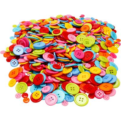 Creativ Company Knopen mix, d 10+15+20+22 mm, 500 gr/ 1 doos