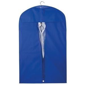 2x Beschermhoes voor kleding blauw 100 x 60 cm   -