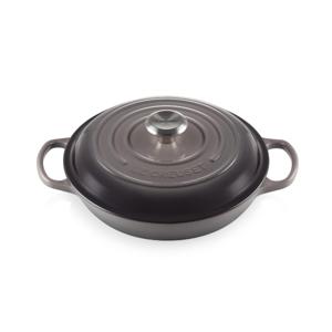 LE CREUSET - Signature - Campagnard braadpan 30cm 3,50l Flint