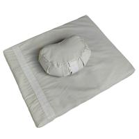 Meditatieset met kussen halve maan - Grijs kasteel