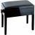 Konig & Meyer 13951 pianobank hooggl. zwart (skai zw. zitting)