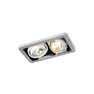 Trizo21 - R52 in GU10 wit ring Plafondlamp