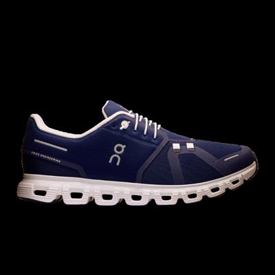 ON Cloud 6 Lage Wandelschoen Heren Midnight | White 47