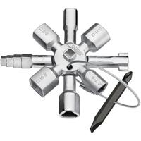 Knipex multifunctionele sleutel - TwinKey - 10 profielen - 2-delig + bit - 00 11 01 - thumbnail