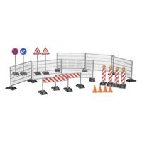 Bruder bworld accessoire: set wegwerkzaamheden 1:16