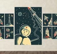 Astronauten sticker