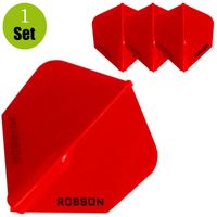 Robson Standaard Dartflights - Rood