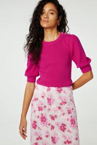 Fabienne Chapot Trui Lillian SS Pullover - Hot pink