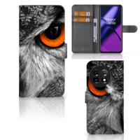 OnePlus 11 | Telefoonhoesje | Met pasjeshouder | Uil
