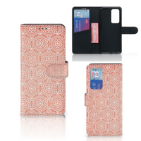 Huawei P40 Pro Telefoon Hoesje Pattern Orange