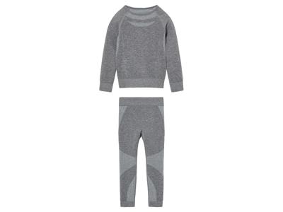 lupilu Kinder thermo skiondergoed (110/116, Grijs)