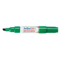Viltstift artline 30 schuin 2-5mm groen | 12 stuks