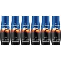 Set van 6 SODASTREAM SUIKERVRIJE COLA-concentraten - 440 ml