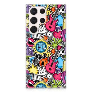 Samsung Galaxy S23 Ultra Silicone Back Cover Punk Rock