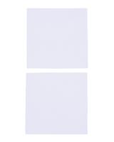 HEMA Borduurstof 25x25 katoen - 2 stuks