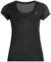 Odlo Active F Dry Light Eco Dames T-shirt Black XXL - thumbnail
