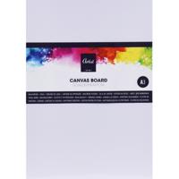 Artist en Co - A3 formaat schildersdoek / schilderskarton - wit - canvas - 40 x 30 cm