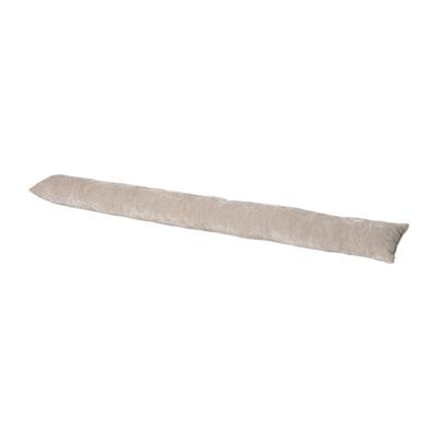 Tochtstopper velours - beige - 90x9 cm