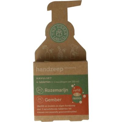 The Green Lab Co Handzeep navulset rozemarijn & gember The Green Lab Co Handzeep navulset rozemarijn & gember